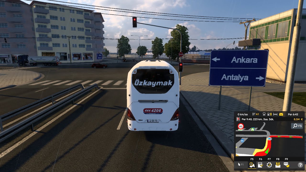 KONYA'DAN ANTALYA'YA SEYAHAT ETTİK. BATI TOROSLARA TIRMANDIK! #yolcudurarda #özkaymak #otobüs #ets2