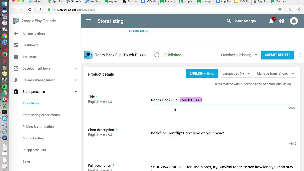 ASO Hack: A/B Testing Google Play Title