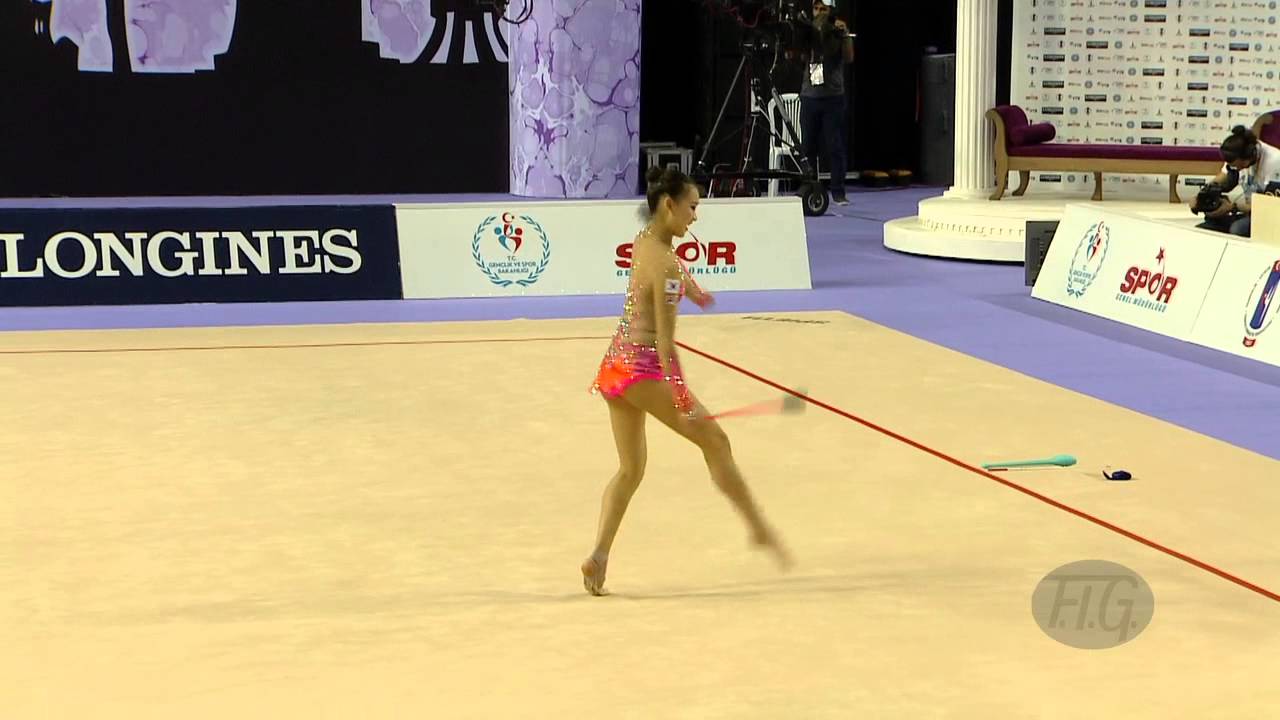 SON Yeon Jae (KOR) - 2014 Rhythmic Worlds, Izmir (TUR) - Qualifications Clubs