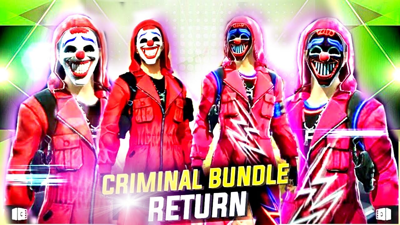 Top new RED CRIMINAL | RED CRIMINAL is back | free fire