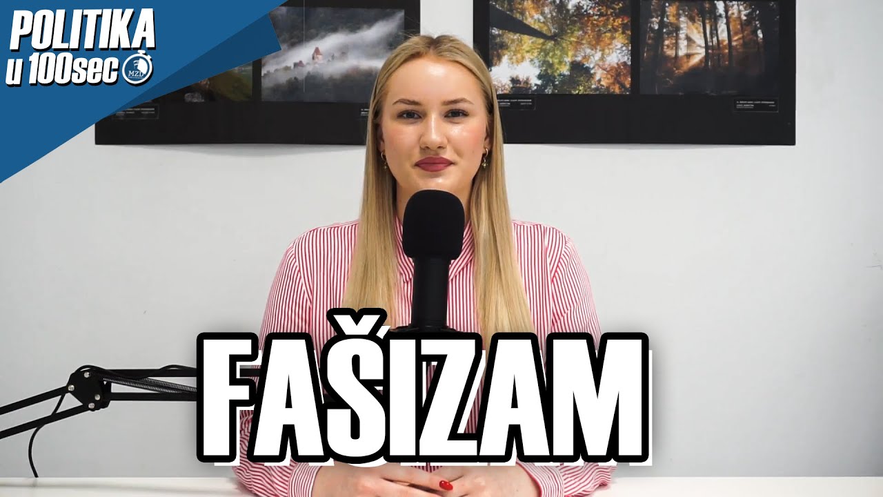 FA&Scaron;IZAM - Politika u 100 sekundi
