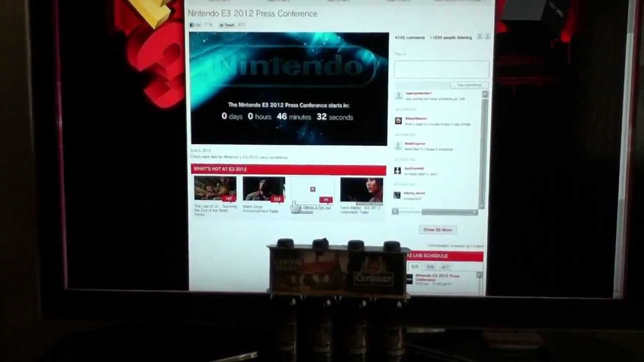 The final countdown) E3 2012 NINTENDO)