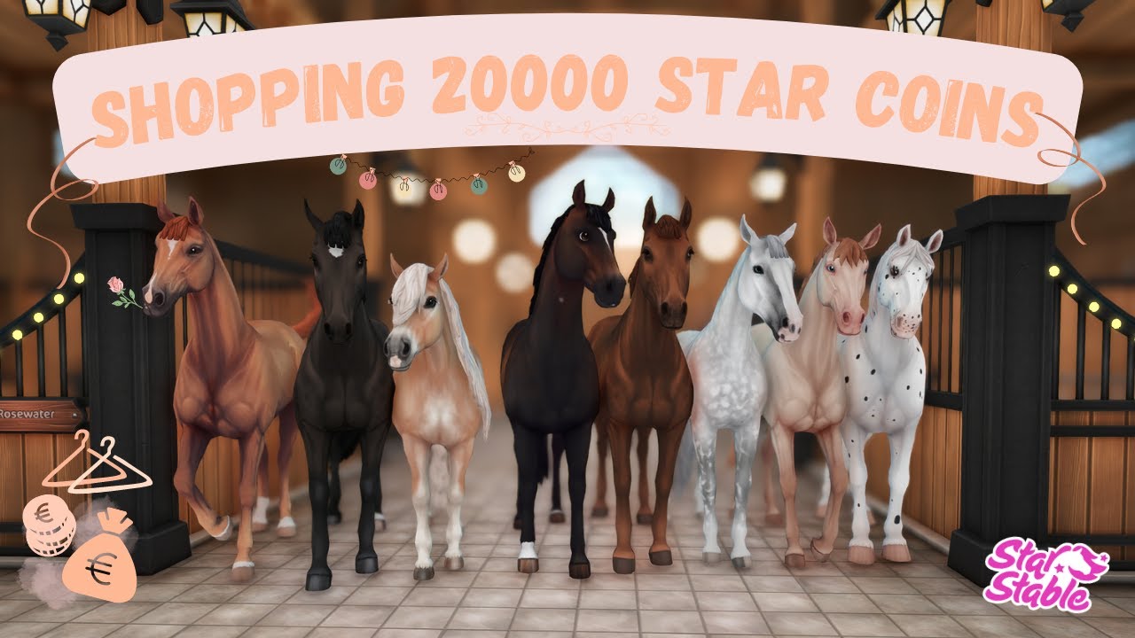 SSO| 20 000 star coins : ACHATS de CHEVAUX, ÉQUIPEMENTS & AUTRE