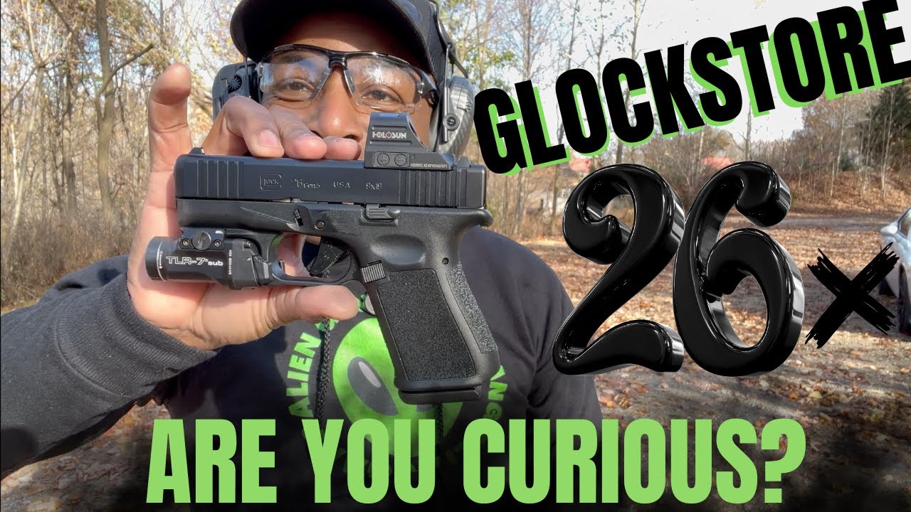 GlockStore 26X или M1X &mdash; первые впечатления и полный разбор сборки!