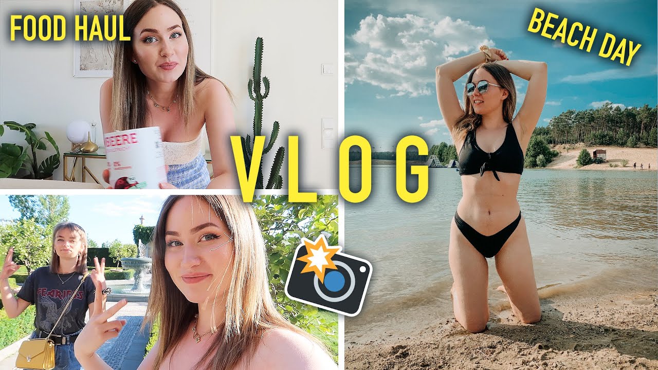 BEACH DAY - werde ich endlich mal braun? + Photo Session & Daily Life VLOG | Sonny Loops