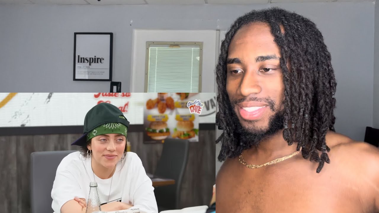 BILLIE EILISH CHICKEN SHOP DATE REACTION