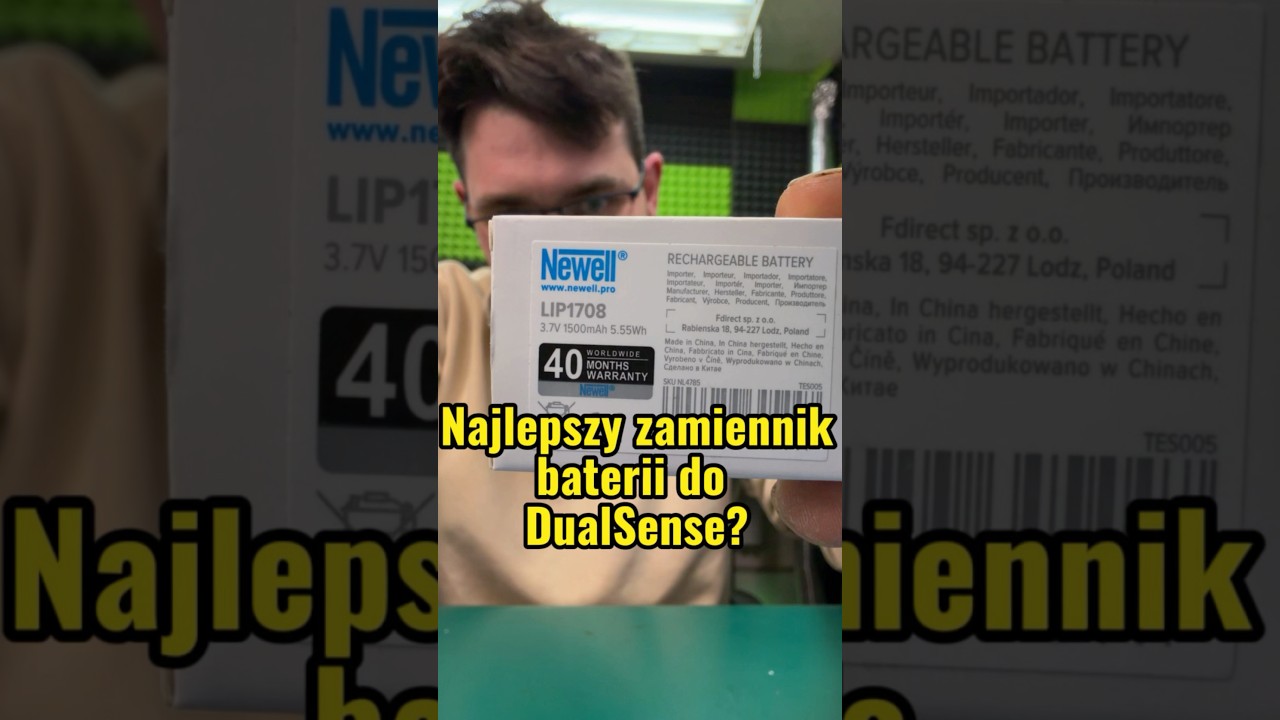Najlepszy zamiennik baterii do DualSense? | l#PS5 #DualSense #Newell #bateria #ps5