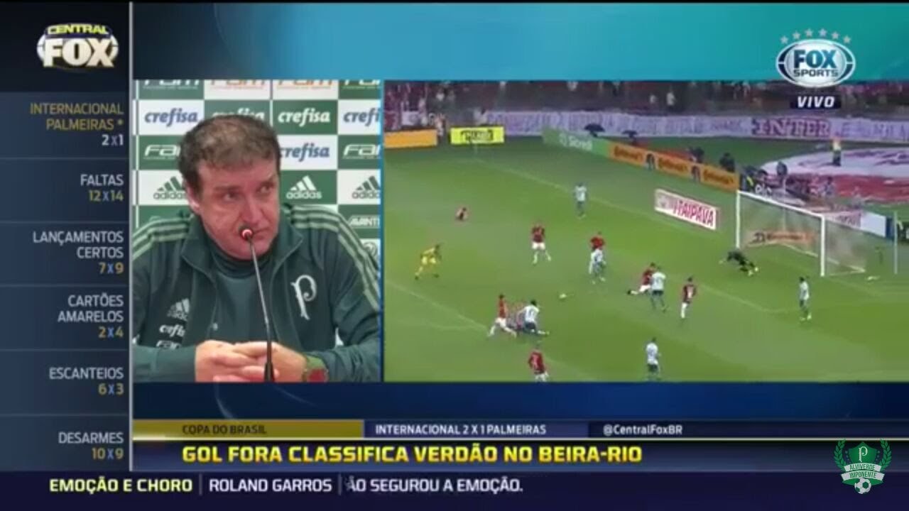 Pergunta sobre 'Cucabol' incomoda Cuca  'O que &eacute; Cruzamento Fico triste!'