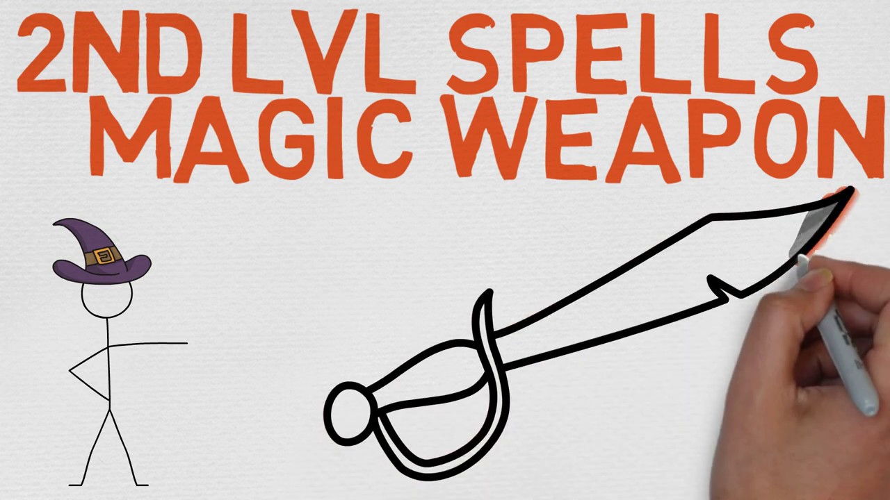 2nd Level Spell #48: Magic Weapon (DnD 5E Spell)