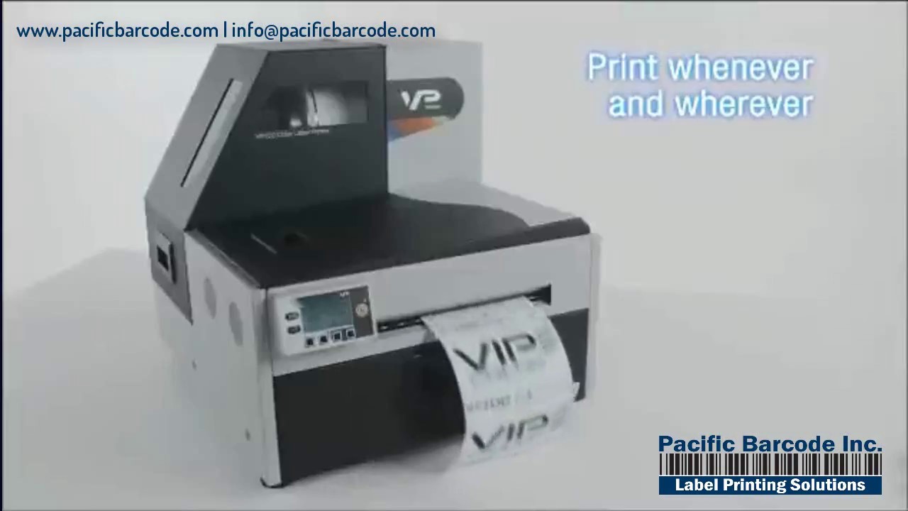 VIP Color - VP700 from Pacific Barcode Label Printing Solutions
