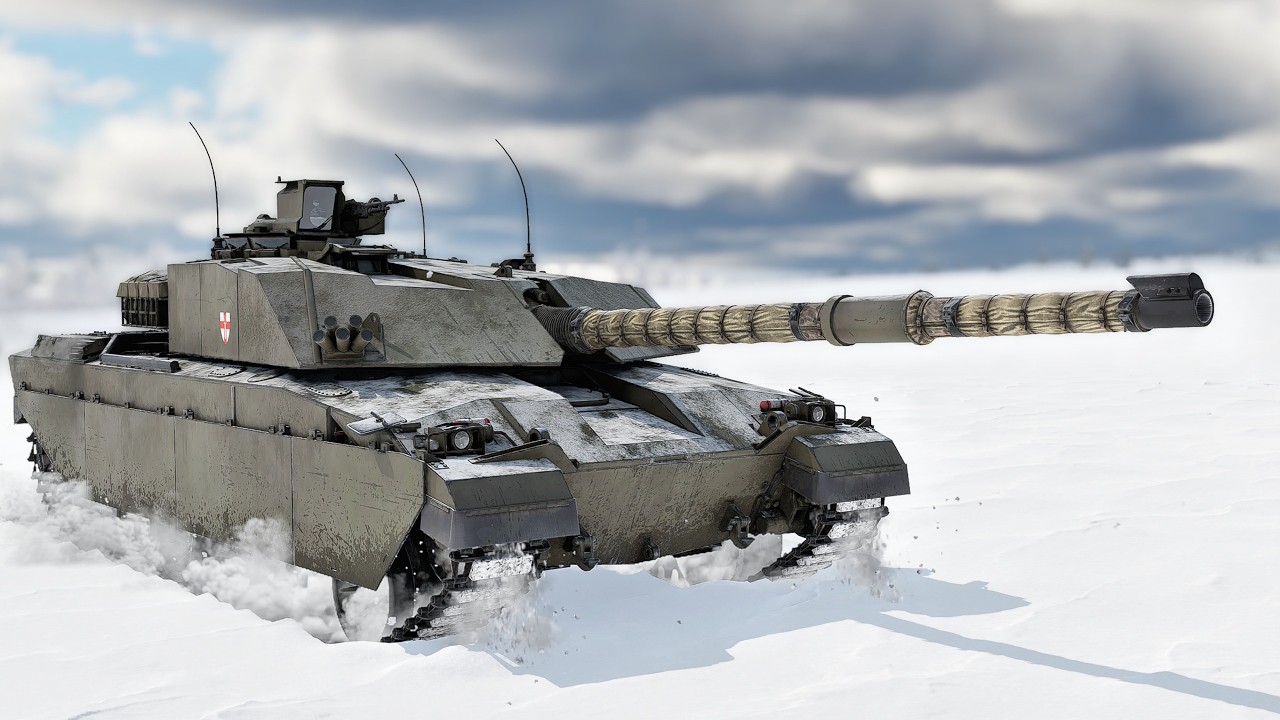 British FV4030/3 Medium Tank Gameplay | War Thunder