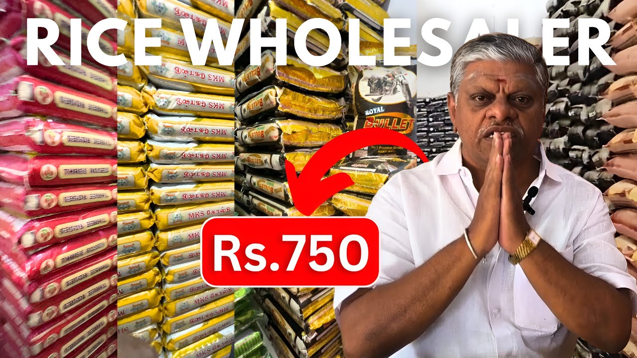Biggest Rice Market | Wholesale Rice Business | Bulk Lots Basmati Jeera Rice Biryani Rice Export