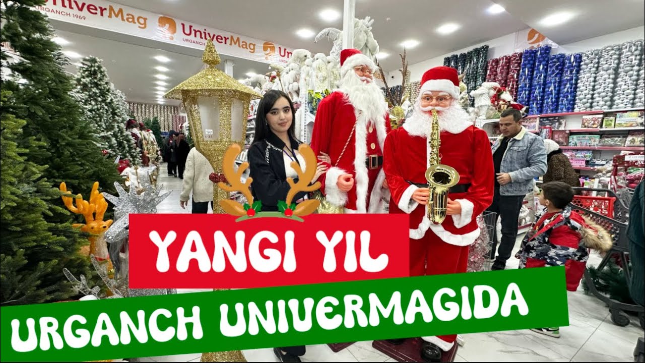 URGANCH UNIVERMAGI YANA SIZLAR UCHUN SOVG’A BERMOQDA 