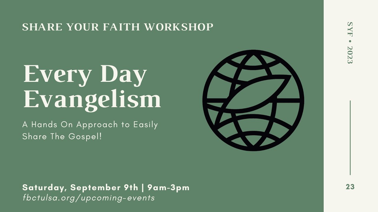 Evangelism Explosion | Share Your Faith Conference