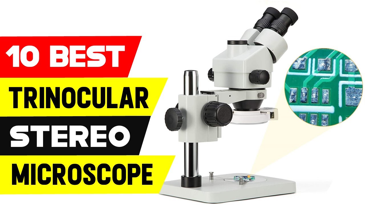 Top 10 Best Trinocular Stereo Microscope 2021 on Amazon