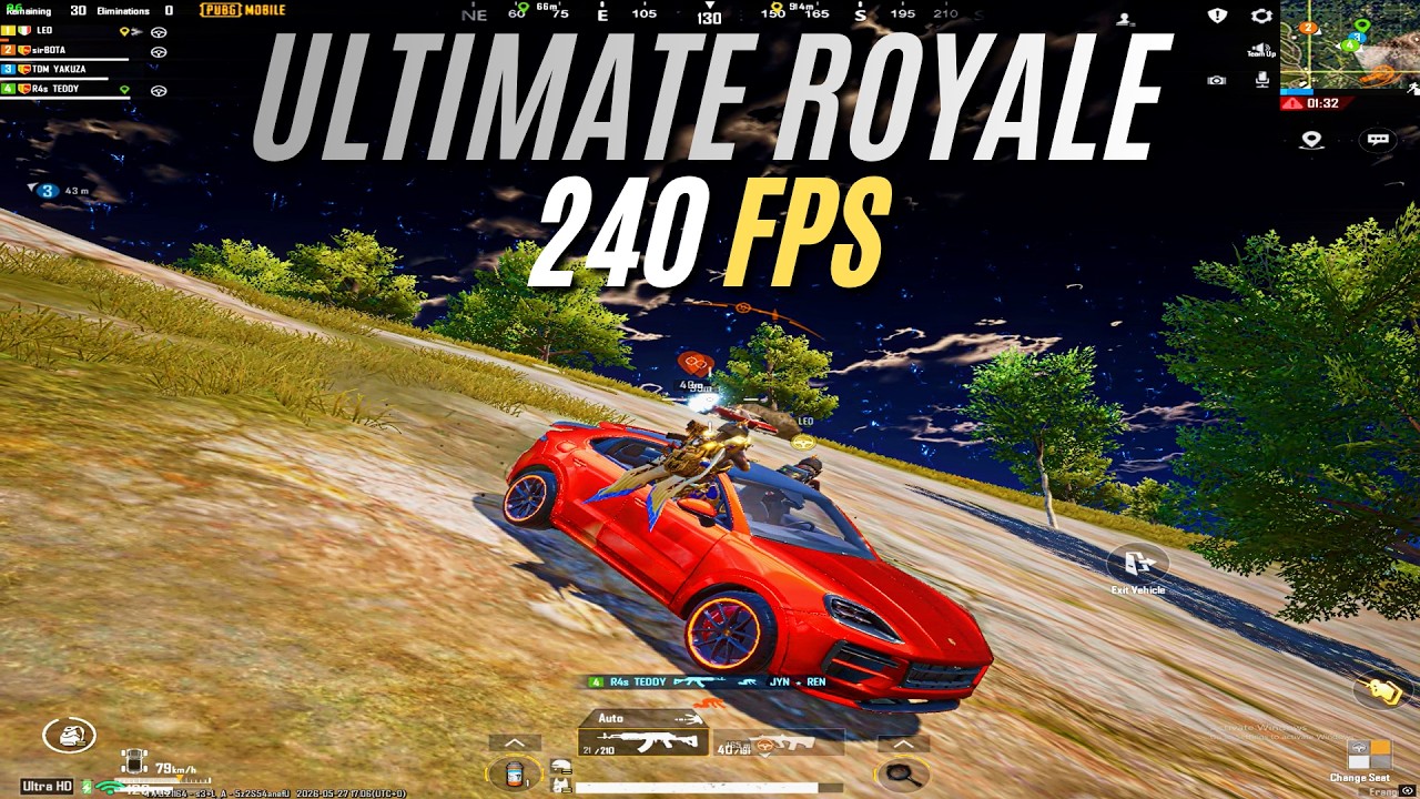 ULTIMATE ROYALE | 🎯 Только очереди и убийства с дальней дистанции 💀💥 ULTRA HD + 240 FPS