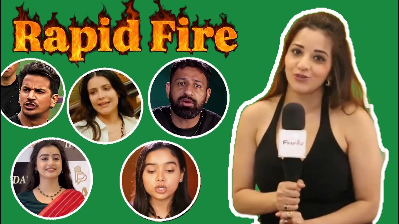 Rajat, Manisha, Vikrant,Khanzaadi, Chahat & more | Rapid Fire | Monalisa | The 50 
