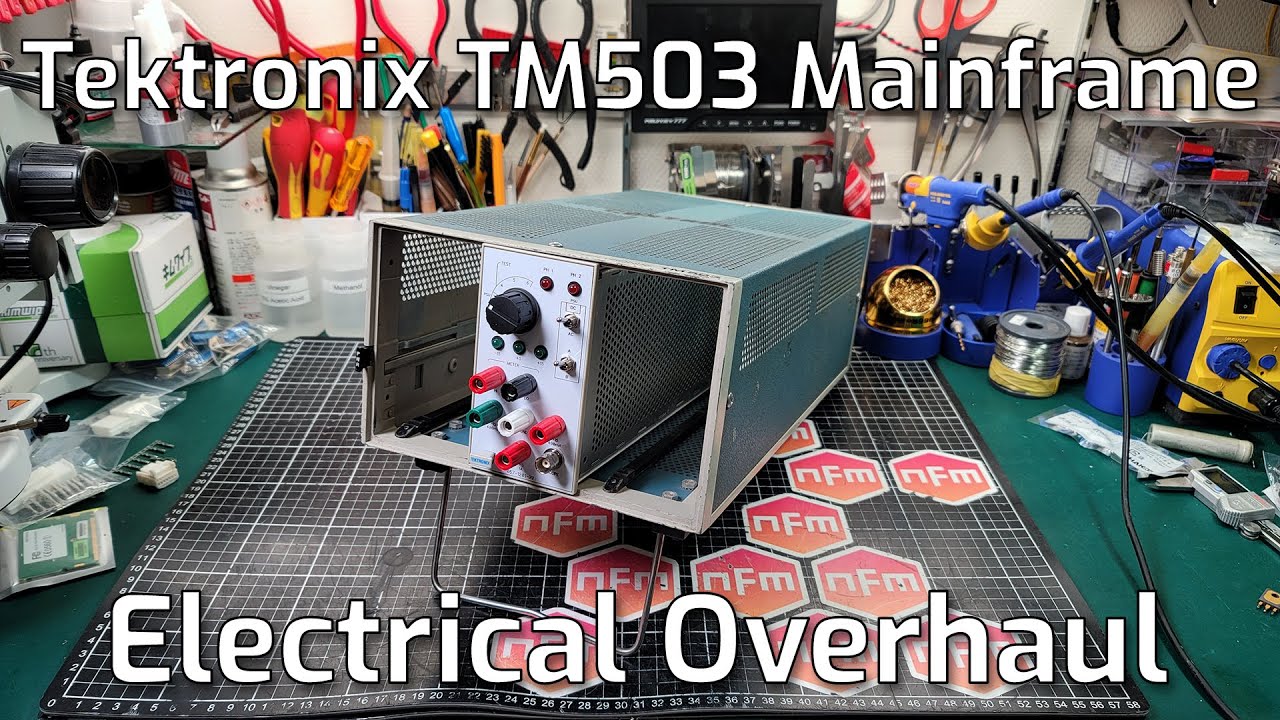 Ремонт мэйнфрейма Tektronix TM503