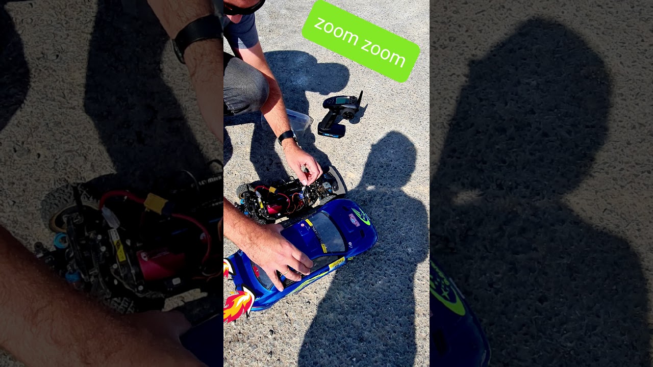Brushless TT02 speed run