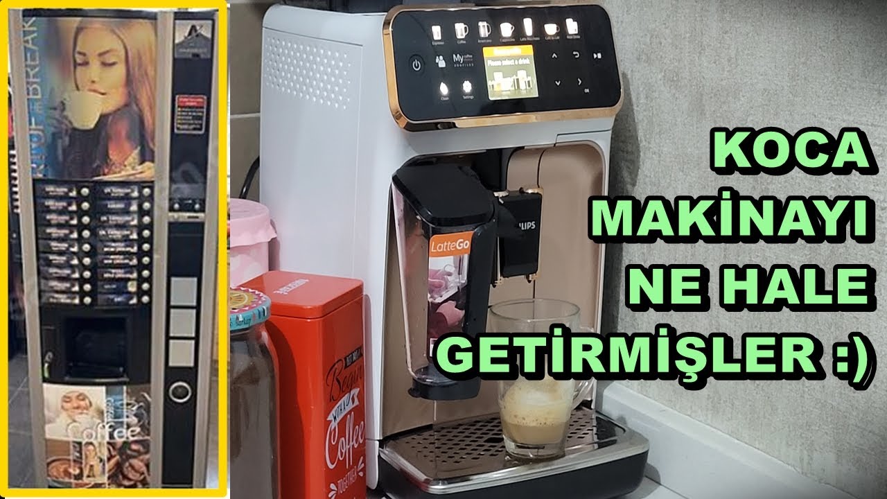 En iyi Philips Kahve Makinesi 5443/70 Latte Go  Hangi kahveleri yapıyor? KUTU AÇILIM KURULUM HEPSİ !