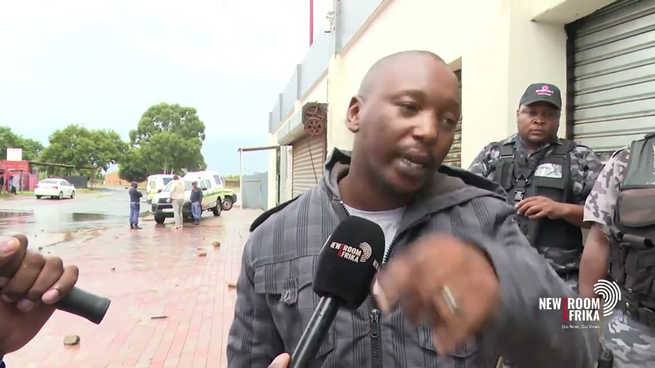Strong police presence in Kwa-Thema protests
