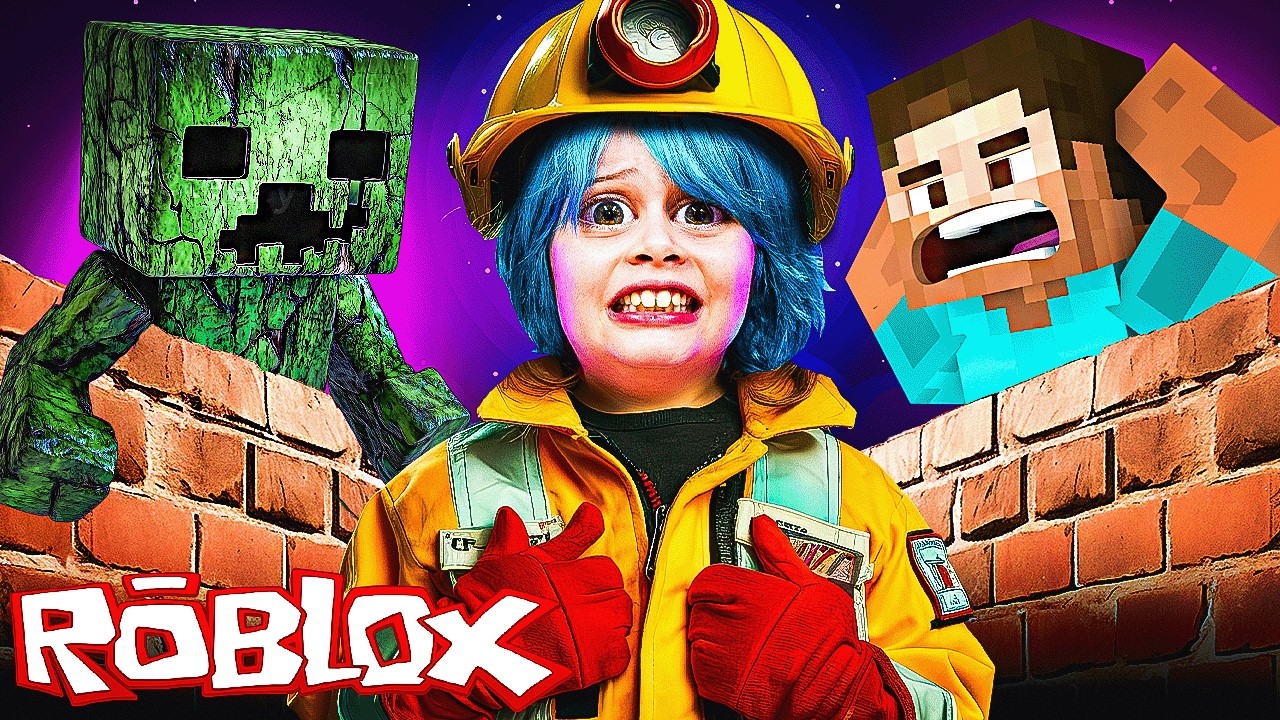 CONTRUINDO RÁPIDO PRA SOBREVIVER AOS MONSTROS DO MINECRAFT NO ROBLOX! ( Alec GO! #blox )