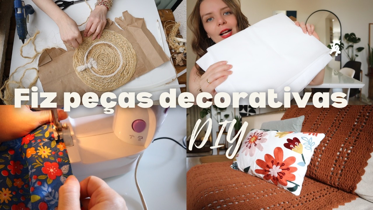 Fiz Peças Decorativas para Minha Sala e Varanda ✨ | Faça Você Mesmo