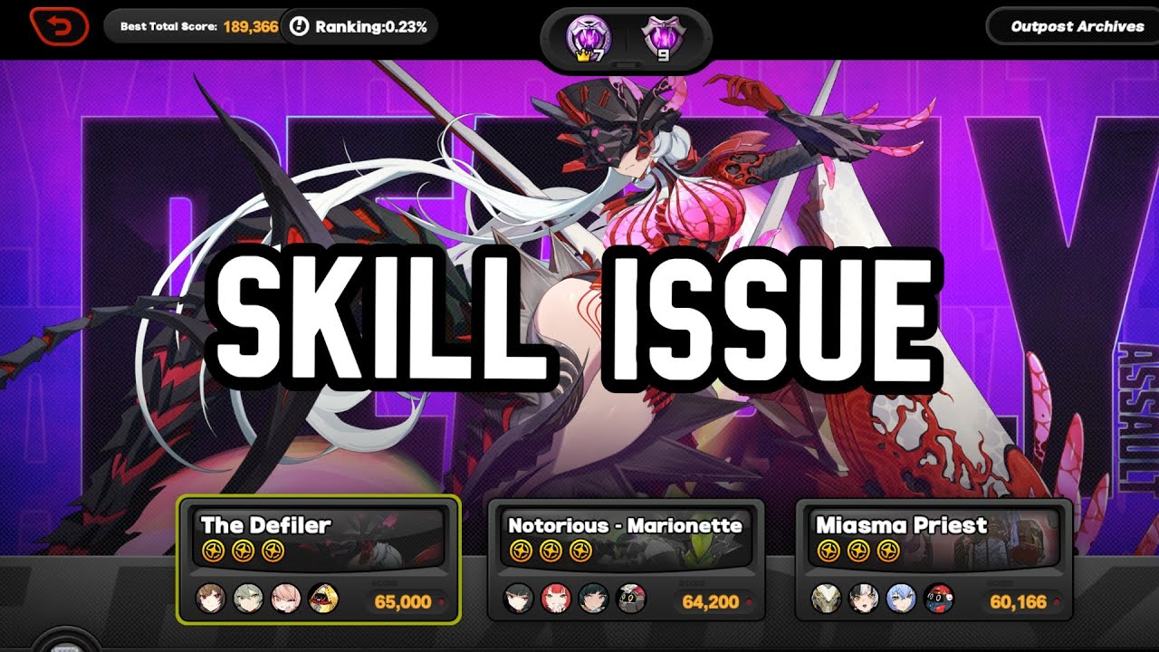 Can I 195K in Deadly Assault? (SKILL ISSUE)
