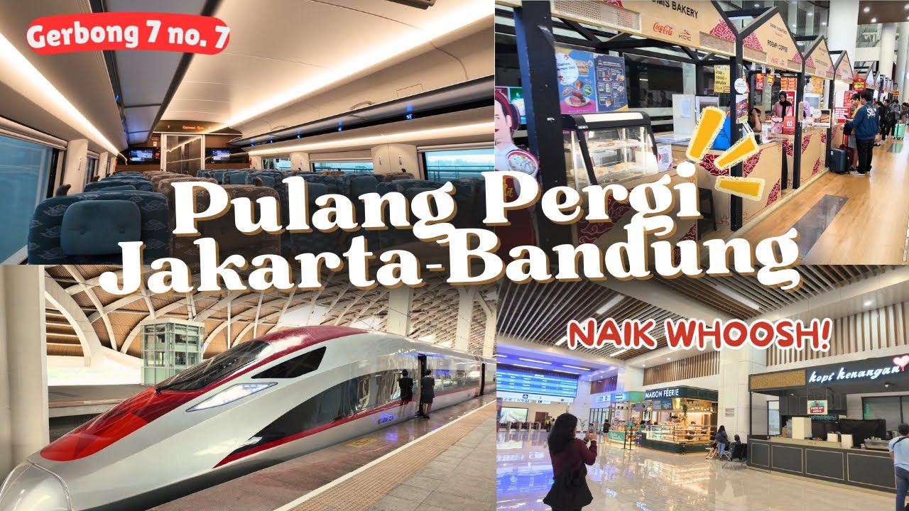 Healing Sat Set Sehari Pulang Pergi Jakarta Bandung Naik Whoosh
