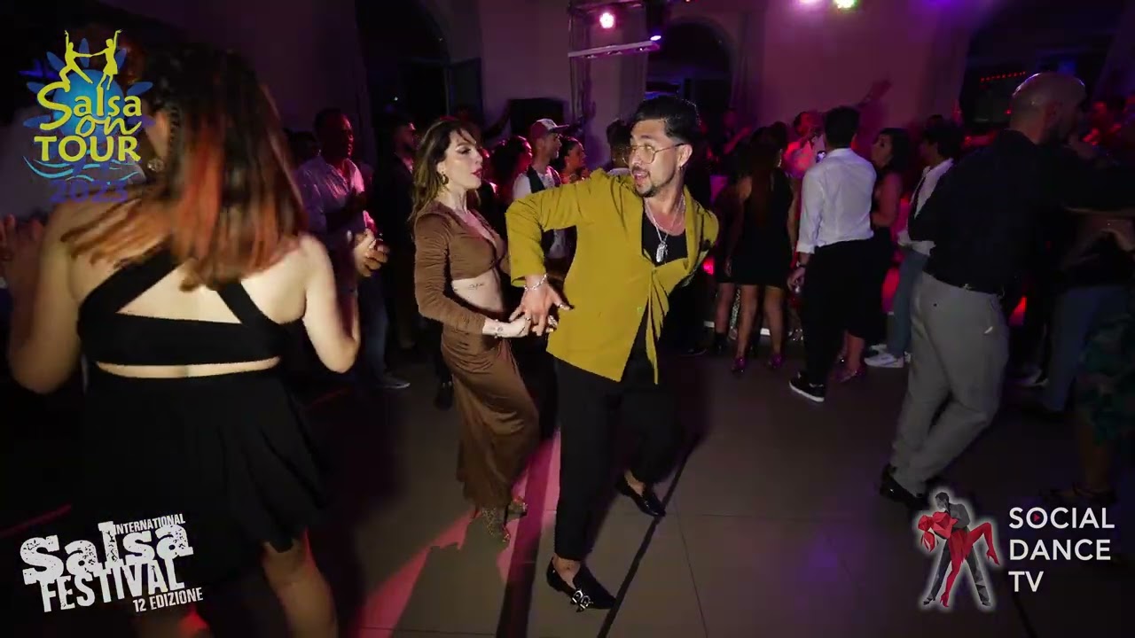 Willy Arey & Silvia - Social dancing | Salsa On Tour Int. Salsa Festival 2023 (San Vincenzo, Italy)