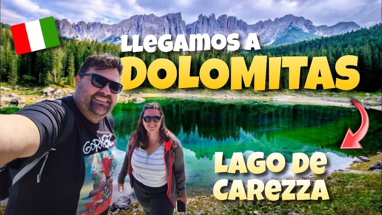 ¿Cómo VISITAR DOLOMITAS? 🇮🇹 LAGO DI CAREZZA en TRANSPORTE PÚBLICO 🚌