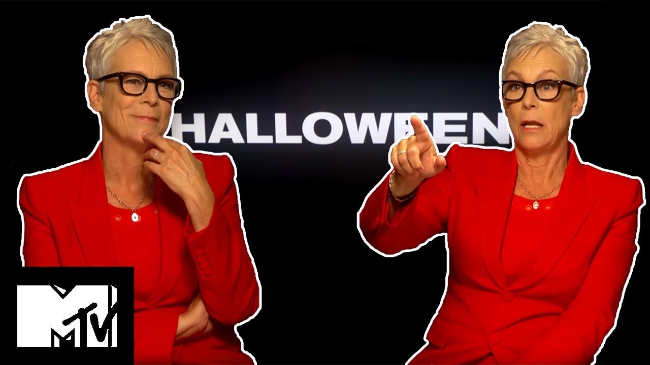 Jamie Lee Curtis Broke A Rib On Set With Michael Myers | Halloween | MTV Movies