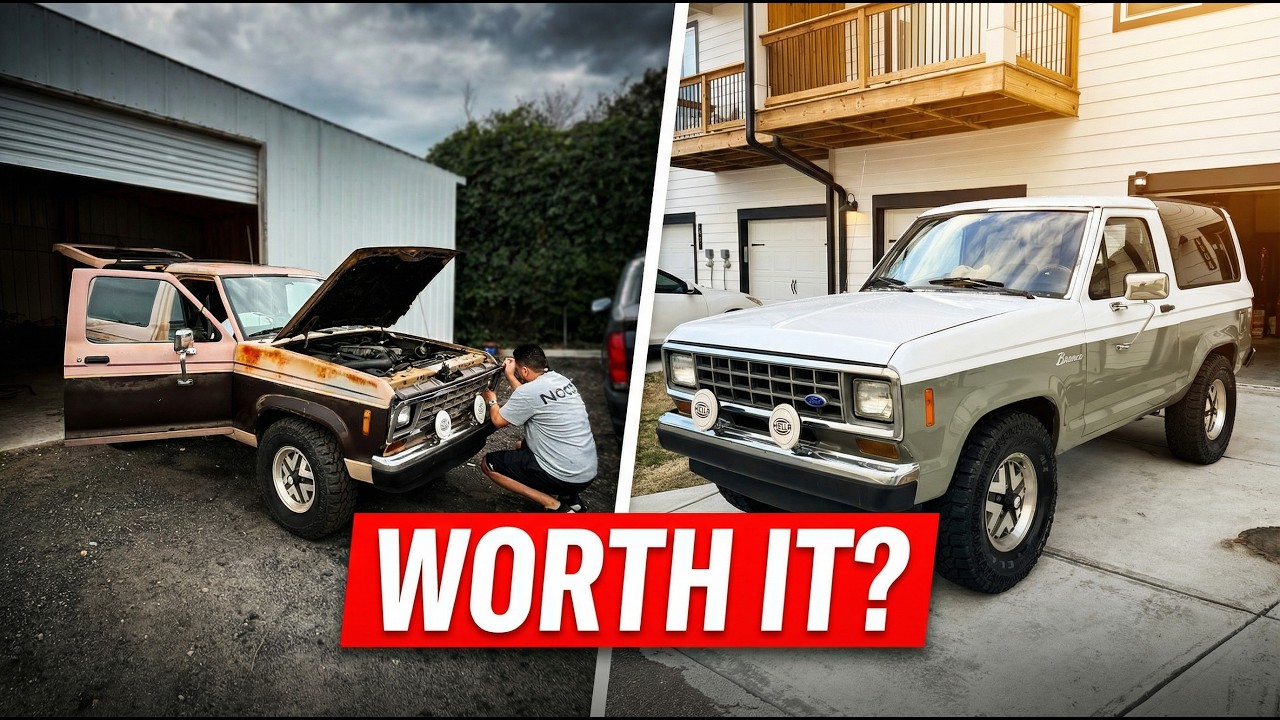 I Brought a 1987 Bronco II Back to Life — Full Interior & Wrap Restomod