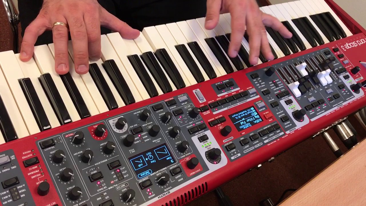 Nord Stage 3 Compact - kr&oacute;tka improwizacja testowa KLAWISZOWE.PL