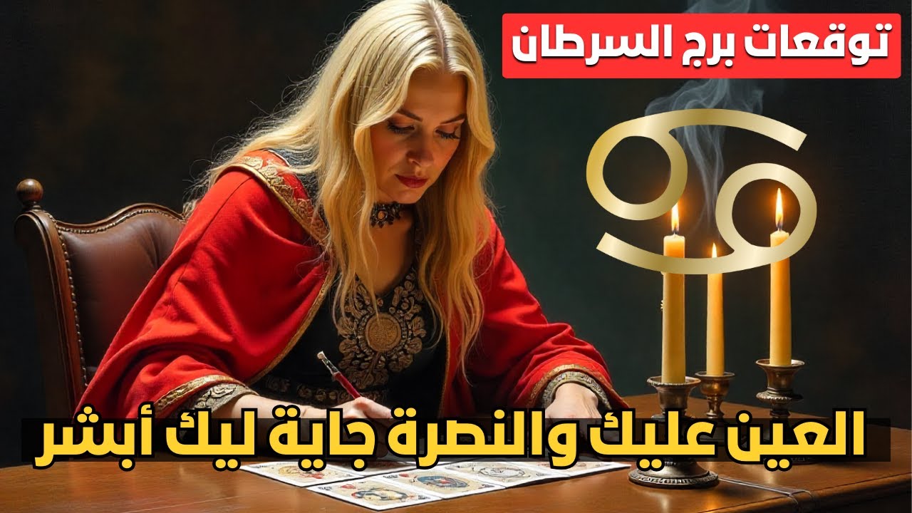 توقعات برج السرطان 🦀 ديونك هتتسد والفرج قريب 💰 سفرة وفلوس بتغير حياتك ✈️ فرحة ورجوع وشراكة جديدة 💍