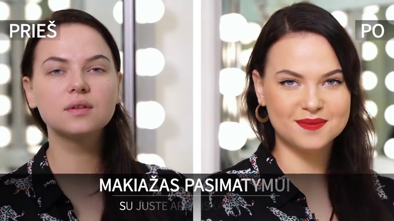 Makiažas pasimatymui su Juste Arlauskaite - Jazzu | EUROKOS