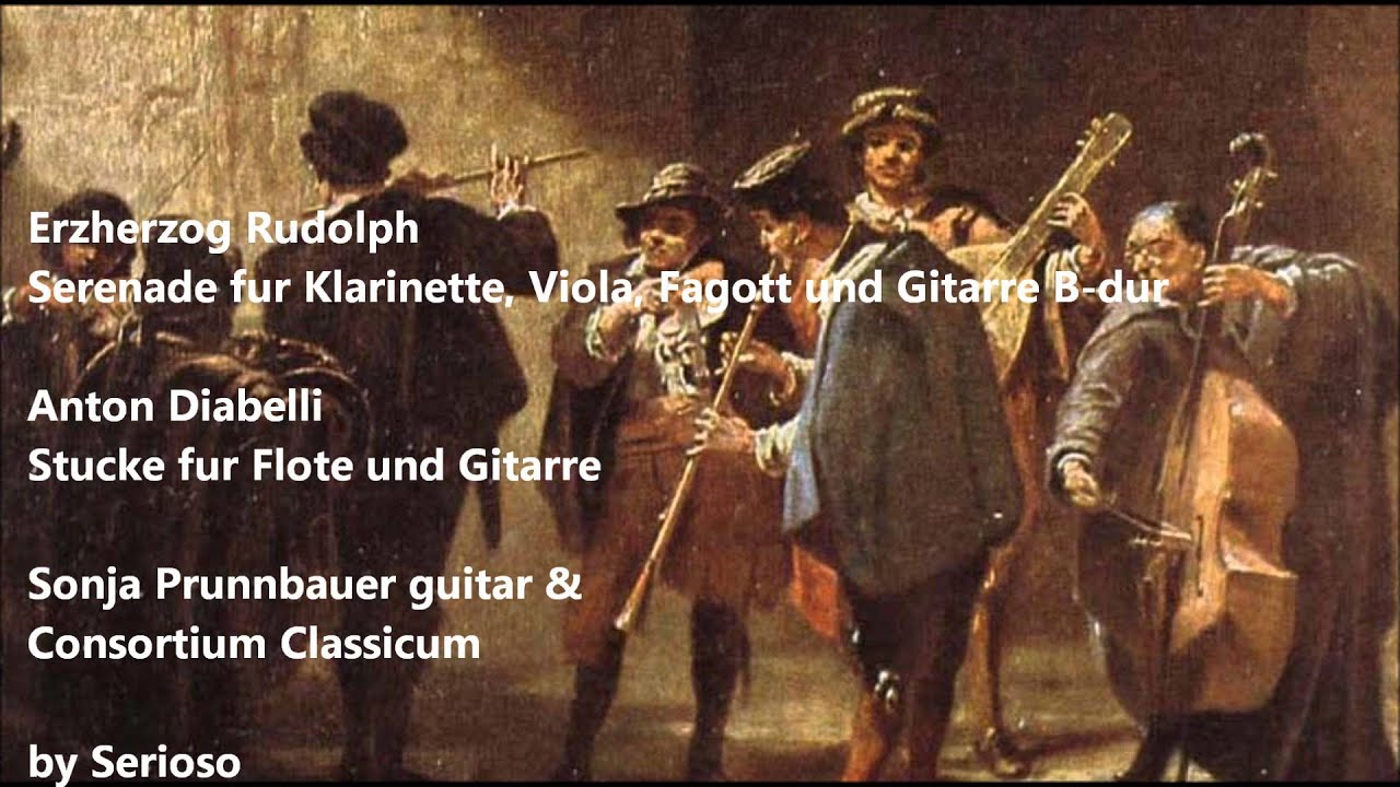 Eine Kleine Nachtmusique, side 1, Sonja Prunnbauer guitar & Consortium Classicum