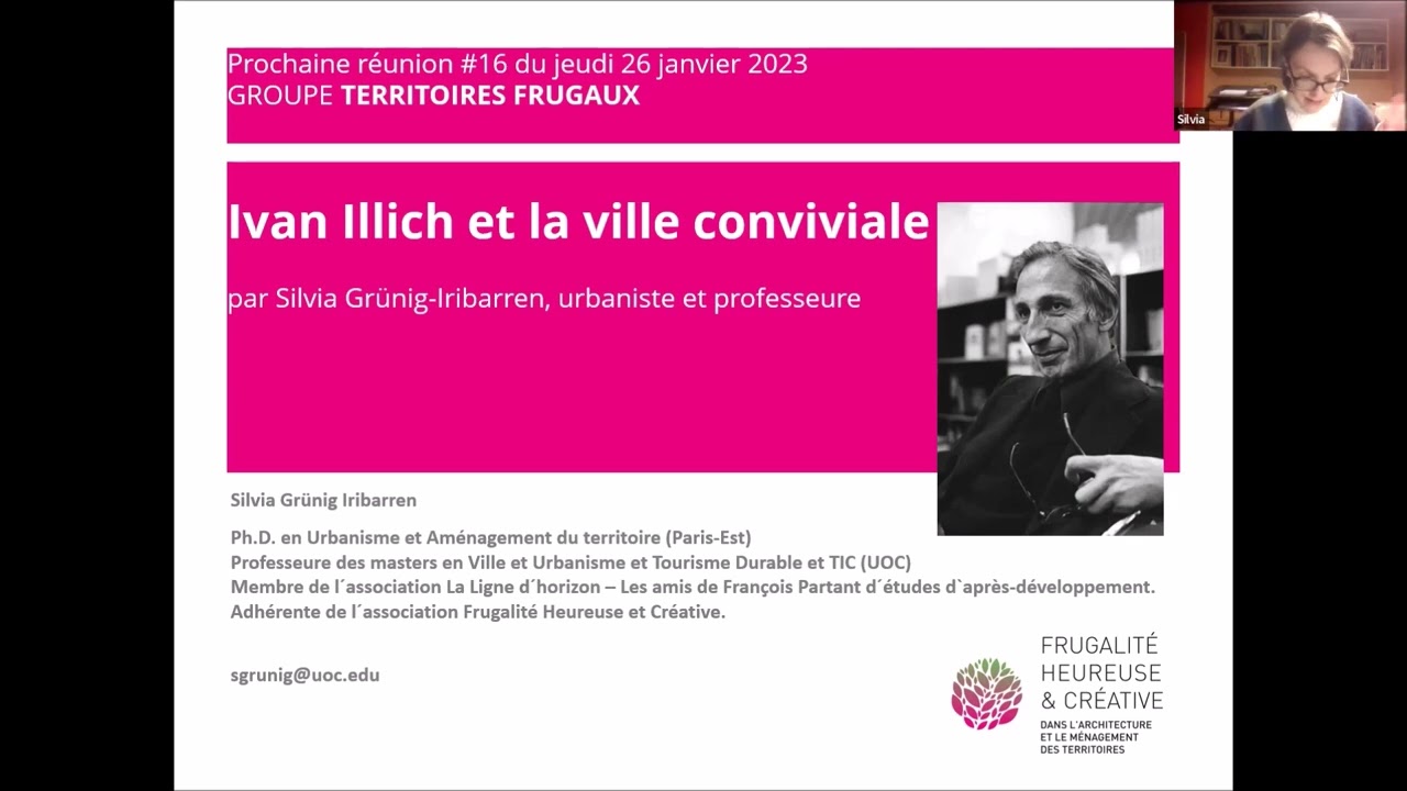 TERRITOIRES FRUGAUX #15 | Ivan Illich et la ville conviviale, avec Silvia Grünig-Iribarren