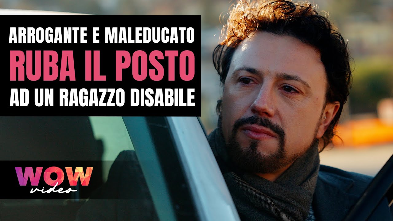 Ruba il posto ad un disabile, imparerà un'importante lezione