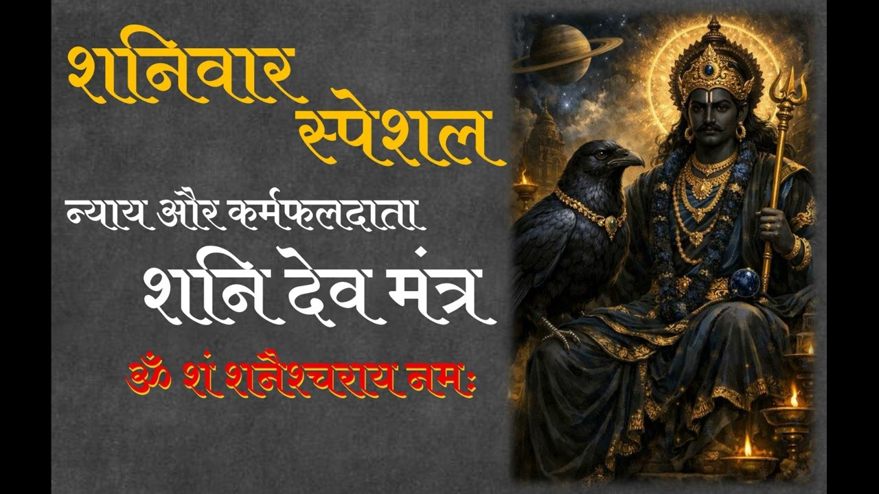 शनि देव मंत्र #shanidev#shanidevbhajan#saturdayspecial #shanimantra#trending#bhakti #bhajan #viral 