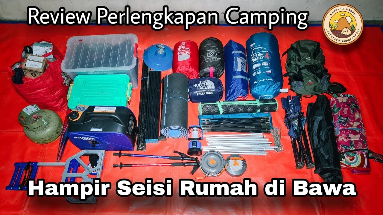 Rekomendasi Peralatan Camping bagi Campers Pemula