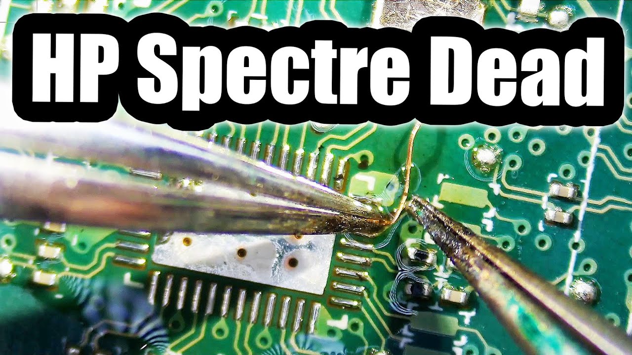 HP Spectre Laptop won't turn on - A signature issue. Is repair possible