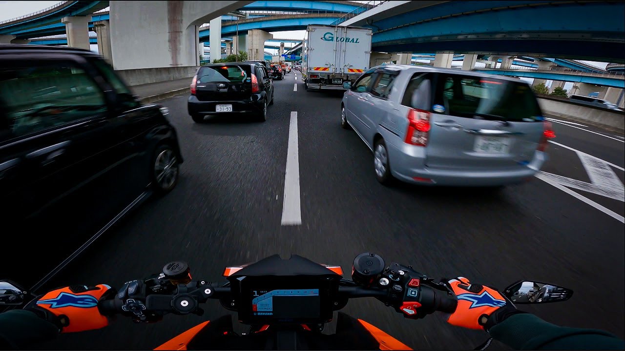 Let's go to Osaka / KTM 1290 SUPER DUKE R [PURE SOUND] + 4K