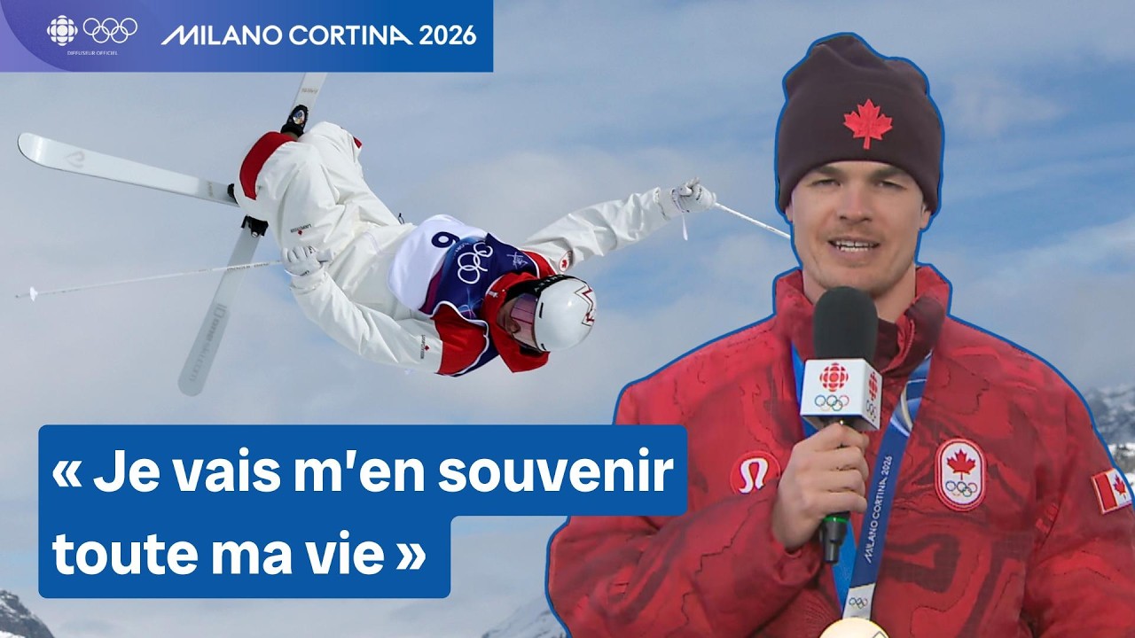 Mikaël Kingsbury décroche la médaille d'argent en bosses