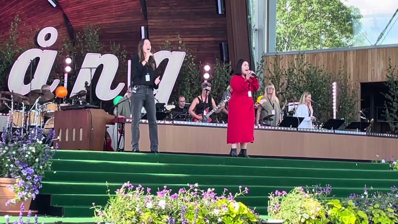 ALLSÅNG PÅ SKANSEN (repet) Roxette-musikalen Joyride. 3.  Tisdag 12 augusti 2025