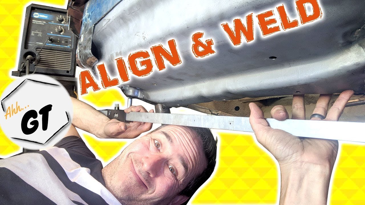 911 Suspension Pan Welding 👍Align Then Weld...