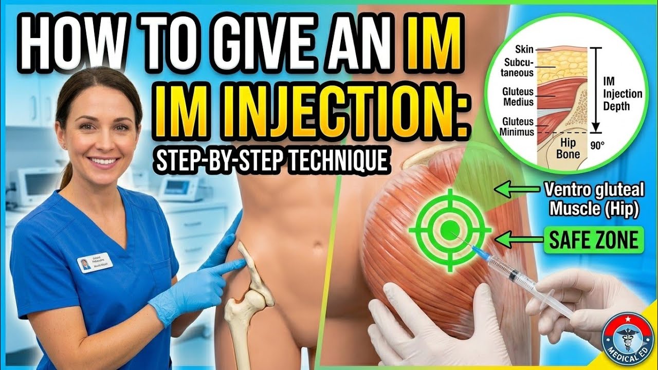 One Small Injection Mistake Caused Big Pain 💉 | Safe IM Injection Technique |