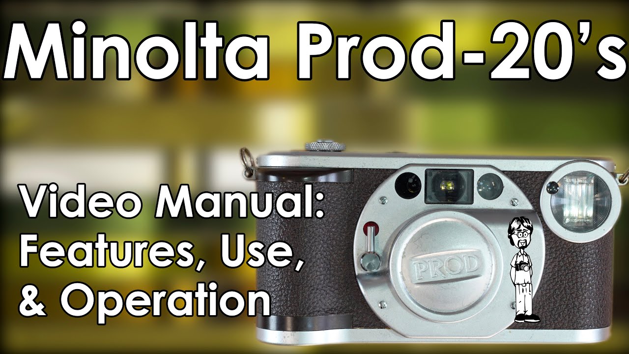 Minolta Prod-20s Manual (Using THE WORST Camera EVER Made)