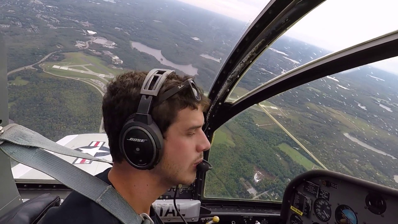 Douglas A1-E Skyraider Tribute Flight