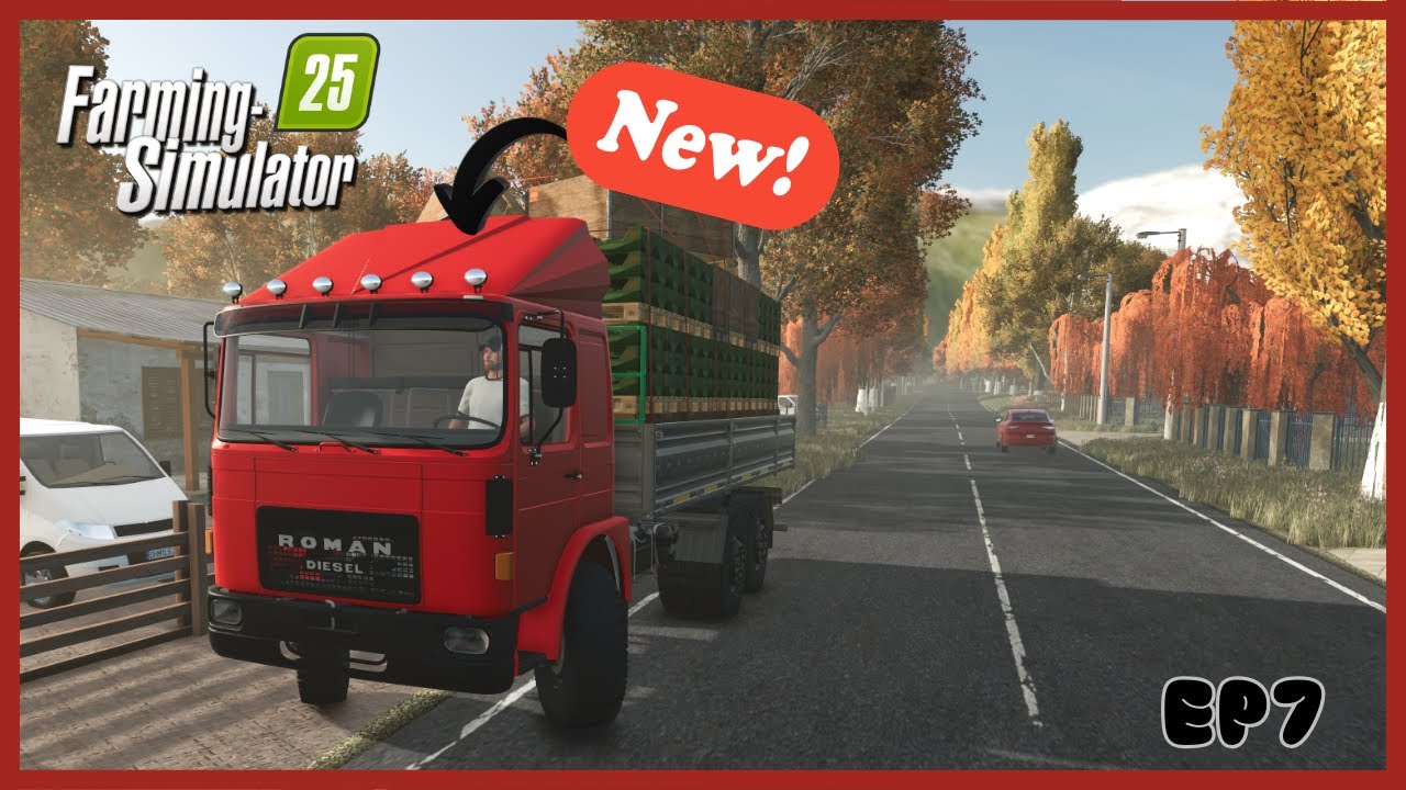 Farming Simulator 25 Noul Nostru Camion ROMAN in ferma!